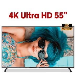 55인치TV(139cm) 4K UHD HDR 중소기업 대기업패널