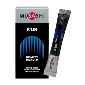 무사시 MUSASHI MUSASHI KUN 쿤 스틱 8개입 스포츠 트레이닝 아미노산 KUNSTS