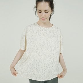 루즈 T (플라워 린넨) 오트밀 252601FOT