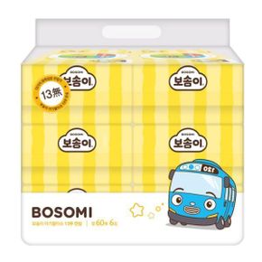 안심 물티슈(60매x6개)