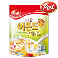 포스트  고소한 아몬드 후레이크 620g