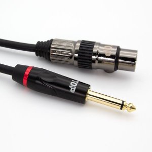 엠지솔루션 HDTOP HT-TP 국산 5.5mm 모노 to XLR 암 케이블 1.5m