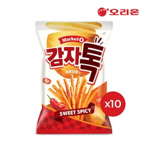 마켓오 감자톡 매콤달콤(80g) x 10개