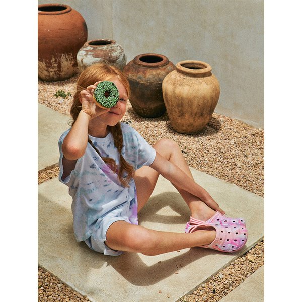 마블링 샌들 pink