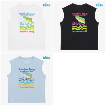 노스페이스키즈 NT7VR22 키즈 서프사이드 슬리브리스 KS SURFSIDE SLEEVELESS