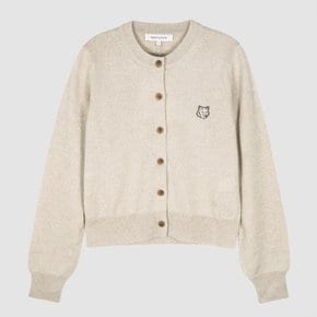 24SS 볼드 폭스헤드 레귤러 여성 가디건 MW00508KT1036 H218 Beige