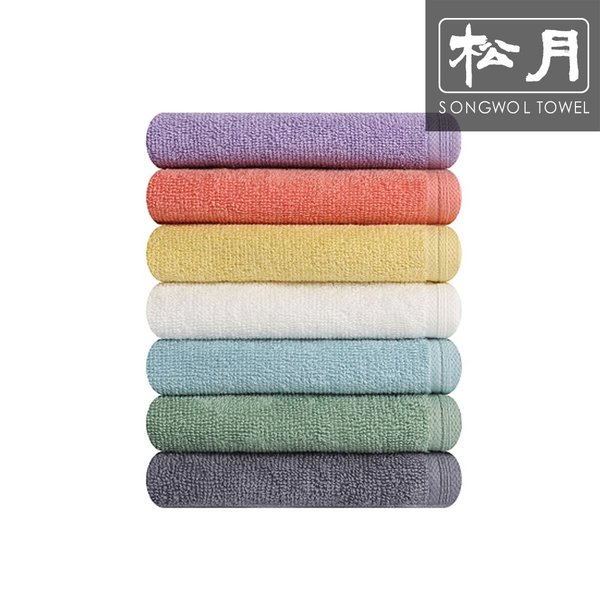 송월타올 30수 컬러 핸드타올 1매 고리 손수건