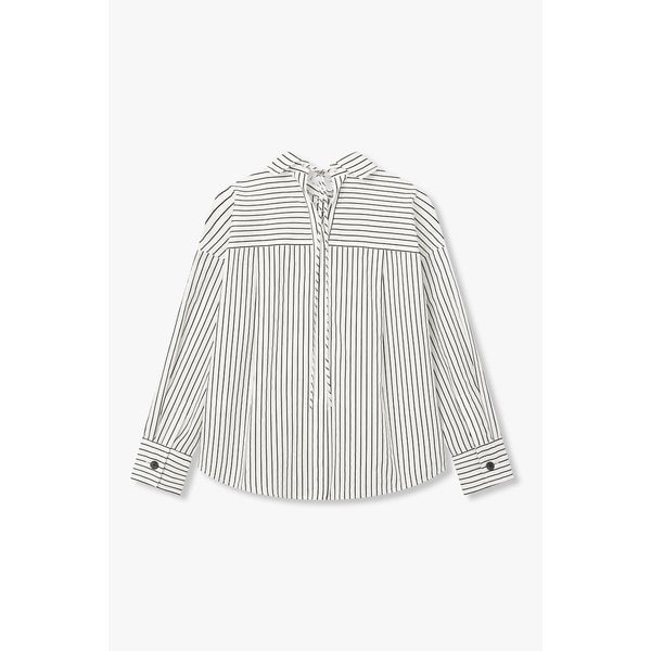 [부산점] 보브)) 스트라이프 빅 포켓 블라우스 (7126260503)