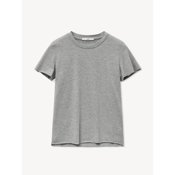 CUTTING ROUND T-SHIRT_GRAY