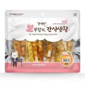 강아지 치킨 연어포 애견 영양 져키 스틱 300g 1P X ( 2매입 )