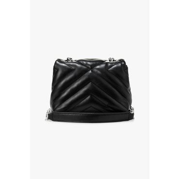 ARMANI EXCHANGE AX여성 마틀라세 퀼팅 스몰 숄더백 A424370501블랙