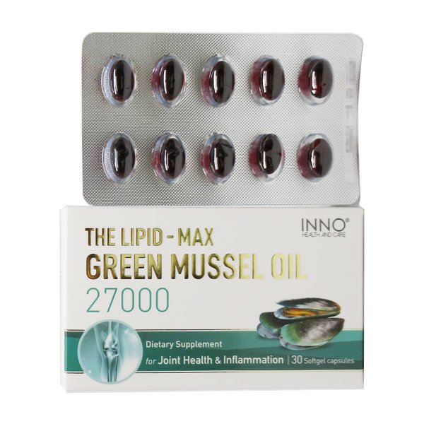 이노헬스 뉴질랜드 초록입홍합오일 27000mg 30캡슐