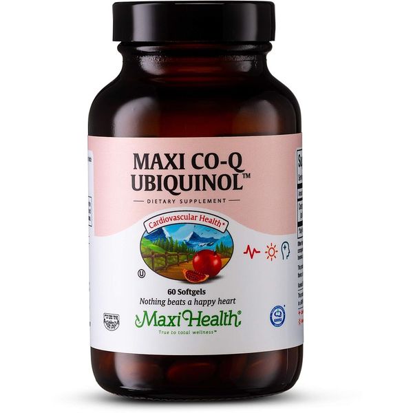 맥시헬스 코큐 유비뉘콜 Maxi CoQ Ubiquinol 60정