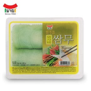 [푸른들마켓][일가집] 와사비쌈무 3kg