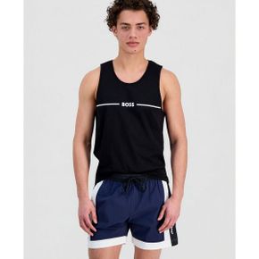 맨즈 로고 Tank 탑 - 블랙 25458594 1335957