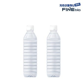  지리산 물하나 ECO 무라벨 생수 500ml 60병