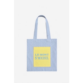 Cotton Stripe Color Pocket Bag_BLUE_LSV-D4-BG03U (남여공용)