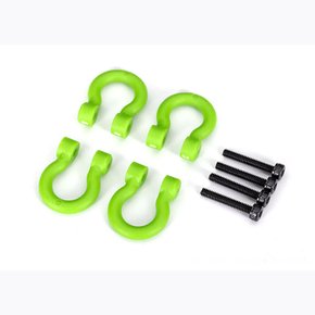 AX8234-GRN Bumper D-rings,green-front or rear/2.0x12 CS (4)