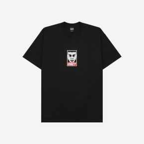 아이앱 스튜디오 x 오베이 빈지노 아이콘 티셔츠 블랙 IAB Studio x Obey Beenzino Icon T-Shirt