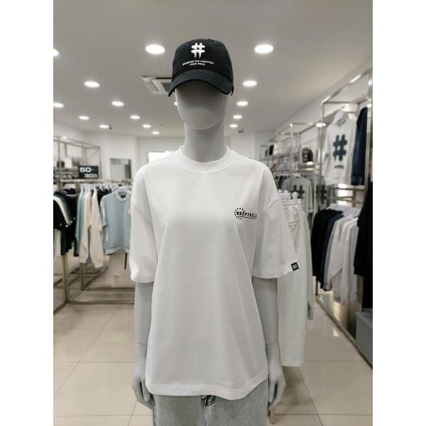 [여주점] 남여공용 컴포트핏 티셔츠BASED IN NEW YORK BA252TS031_WH