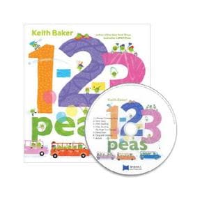 노부영 세이펜 1-2-3 Peas : 노래부르는 영어동화 (Paperback + CD)