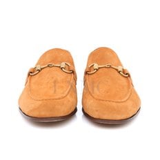 구찌 [중고명품] 구찌 홀스빗 조르단 레더 스웨이드 로퍼 모카신 406994*