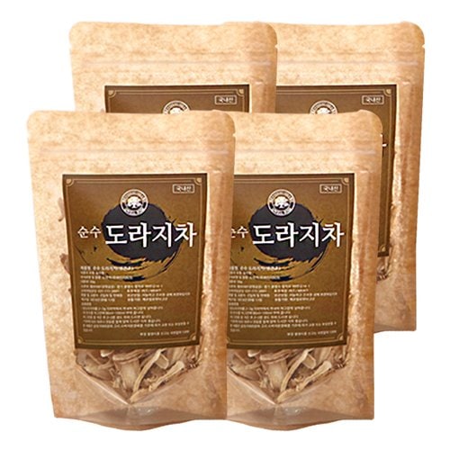 국내산 순수 도라지차 50g x 4봉