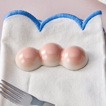 모던하우스 소프트뚱 수저받침 핑크옴브레