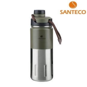 산테코 케이투(K2) 보온보냉병 500ml (브론즈그린)