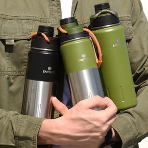 산테코 케이투(K2) 보온보냉병 500ml (브론즈그린)