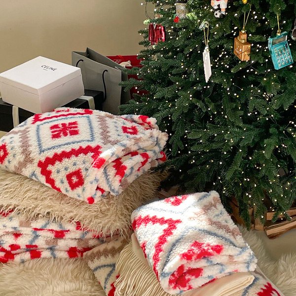 홈랩 헬싱키 양털형 블랭킷 양면담요  무릎담요 small 사이즈