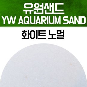 유원 아쿠아리움 샌드 2kg화이트 노멀어항장식 수조 소일 바닥재 모래