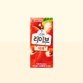 서울우유 리이브 사과 190ml x 24팩