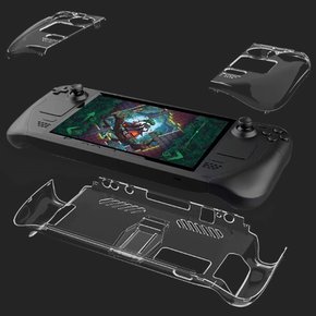 스팀덱 OLED 케이스 투명 풀커버 크리스탈 Steam Deck 악세사리