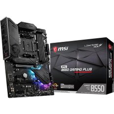 MPG B550 게이밍 플러사 ATX (AMD B550 라이젠 5000 MB5873 마더보드 칩셋 포함) 시리즈