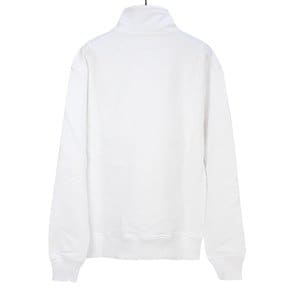 스몰 하트 로고 반 집업 스웨트 셔츠 A21HJ009 730 100 WHITE [AIC062wh]