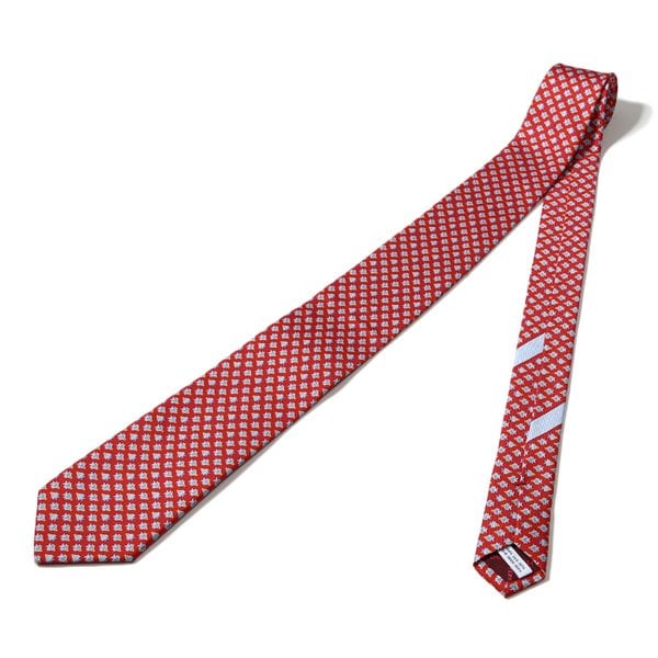 [부산점] 물고기 프린트 35 0876 03 761824 실크 넥타이