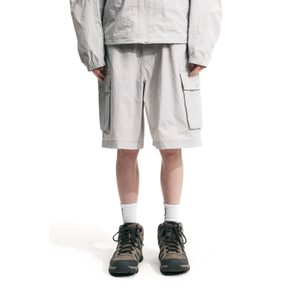 SPACE CARGO HALF PANTS (GREY)