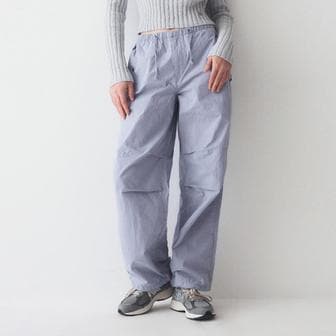 후아유 공용 Cotton Nylon Parachute Pants WHTAE2332U