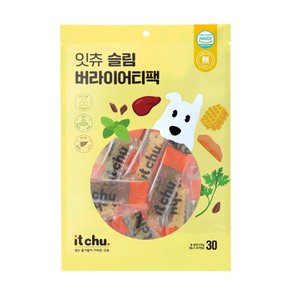 잇츄 슬림 버라이어티팩 9g x 30개 강아지 덴탈껌 간식 맛보기