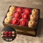 [1/15 순차출고][과일선물세트] 사과배혼합세트 12kg 2호(사과12개, 배12개)