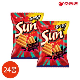  오리온 돌아온썬 핫 스파이시 64g x 24봉