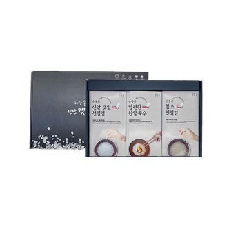 모두의식탁 요정 천일염 실속 선물세트 540g[기본+한알육수+함초]