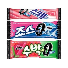 0칼로리 수박바 75mlx8개+스크류바 75mlx8개+죠스바 75mlx8개