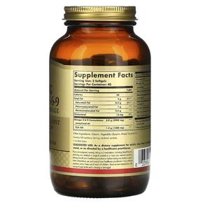 [해외직구] 솔가 오메가3-6-9 1300mg 120소프트젤 Solgar Omega 3-6-9 1300mg