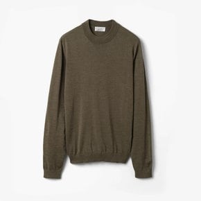 [ROBERTO COLLINA]로베르토 콜리나 모크넥 스웨트/MOCKNECK SWEATER GREEN/RCF2M50001A96
