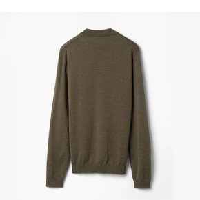 [ROBERTO COLLINA]로베르토 콜리나 모크넥 스웨트/MOCKNECK SWEATER GREEN/RCF2M50001A96