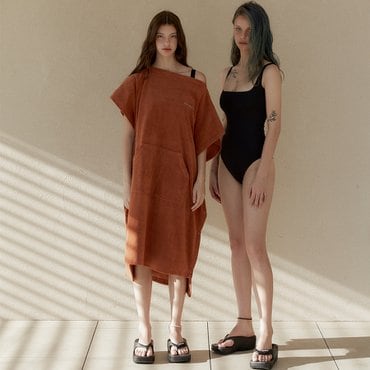르브아시스 [쓱머니 적립] terry twoway poncho camel