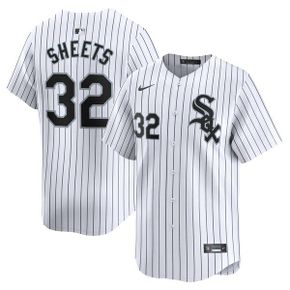 [해외] 1029331 나이키 MLB Gavin Sheets 시카고 화이트삭스 홈 리미티드 플레이어 저지 화이트