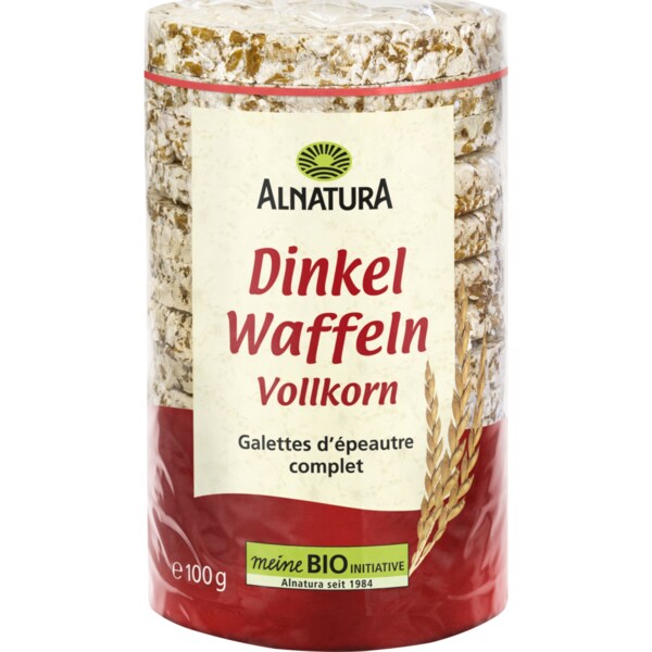 알나투라 Alnatura 스낵 통곡물 딩켈 와플 친자연 100g